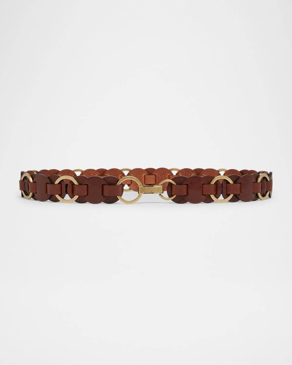 Lota Circular Leather Belt